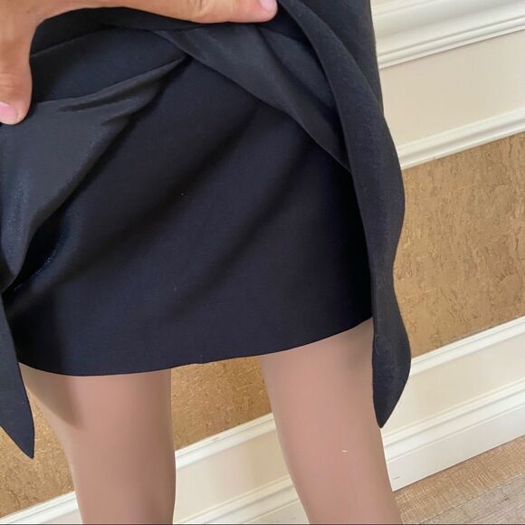 DO+BE black envelopes pencil mini skirt S - Picture 2 of 10